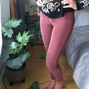 Levi's 535 corduroy jeggings